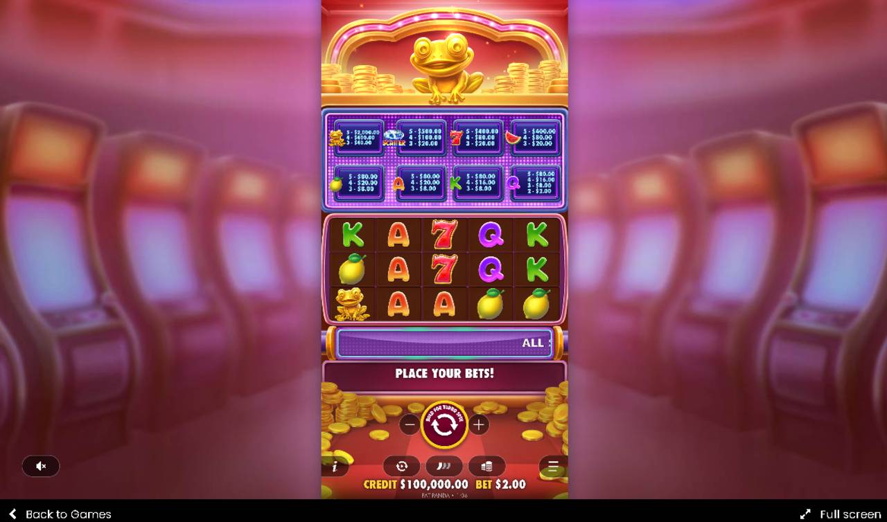 Wealthy Frog (Pragmatic Play) Image 2